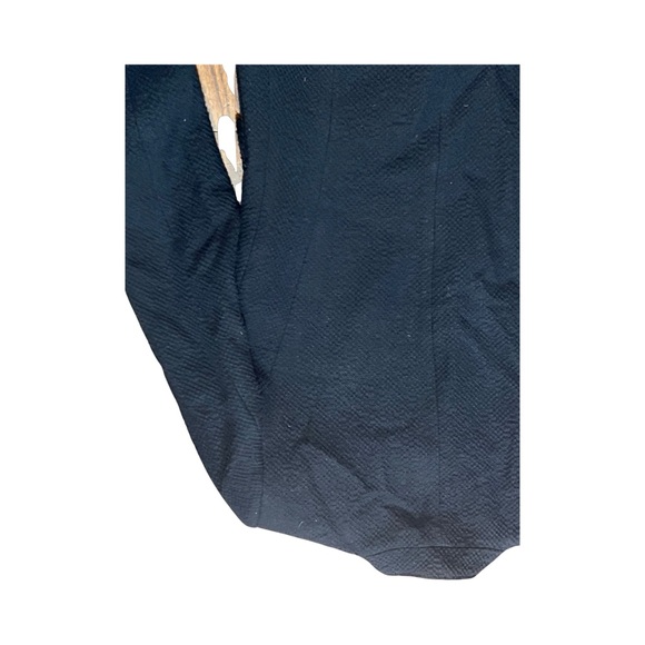 Zara Woman Chanel style navy dark blue gold button military jacket size small - Picture 5 of 12